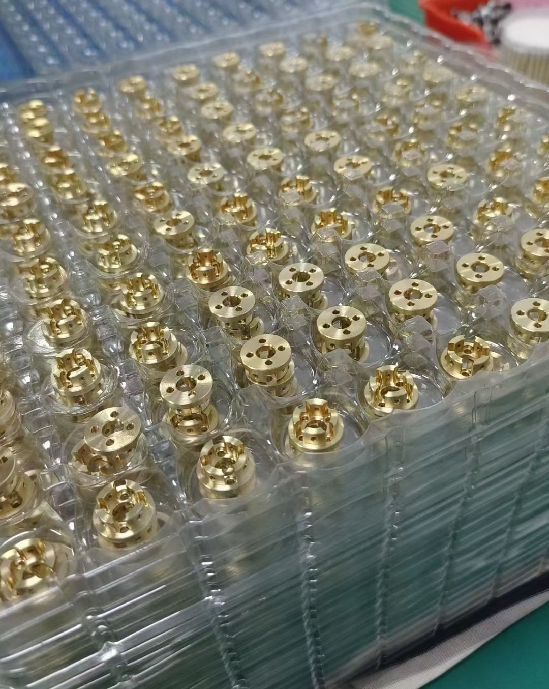 Brass turning part